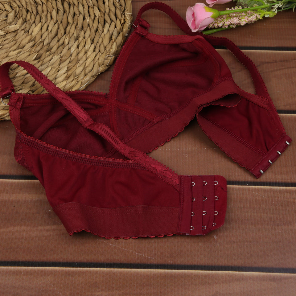 Pack of 3 – Hosiery + Net Bras with 4-Hook Suppor